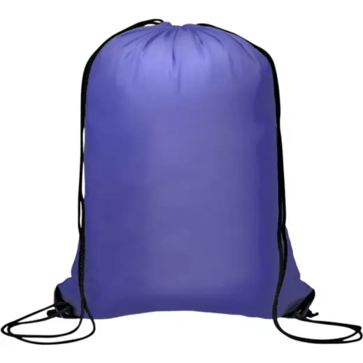 Symphony 210D Drawstring Bag Blue Unbranded
